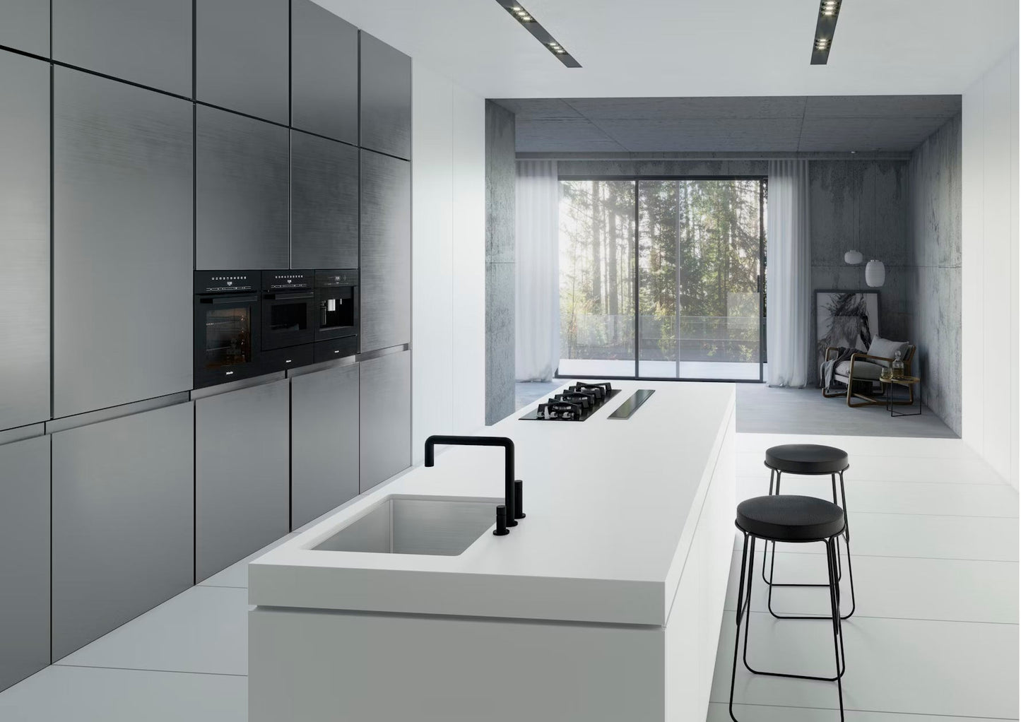 Cosentino Dekton Chromica Collection Uyuni Matte 126" x 56" Dekton Slab