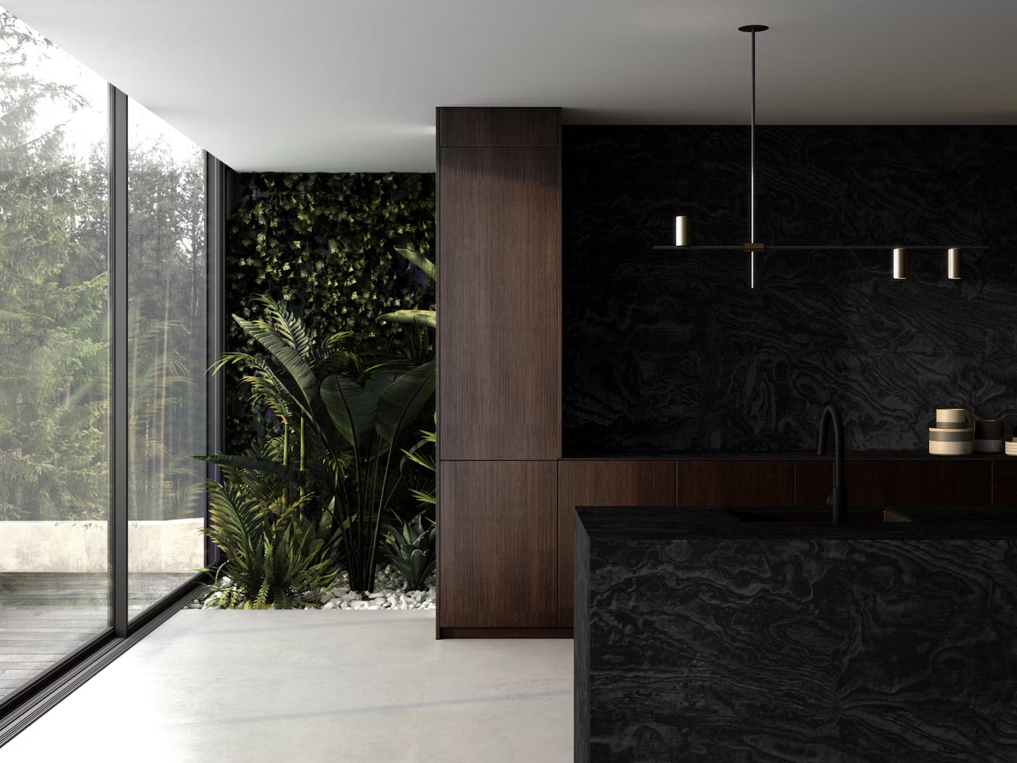 Cosentino Dekton Liquid Collection Liquid Embers Matte 126" x 56" Dekton Slab