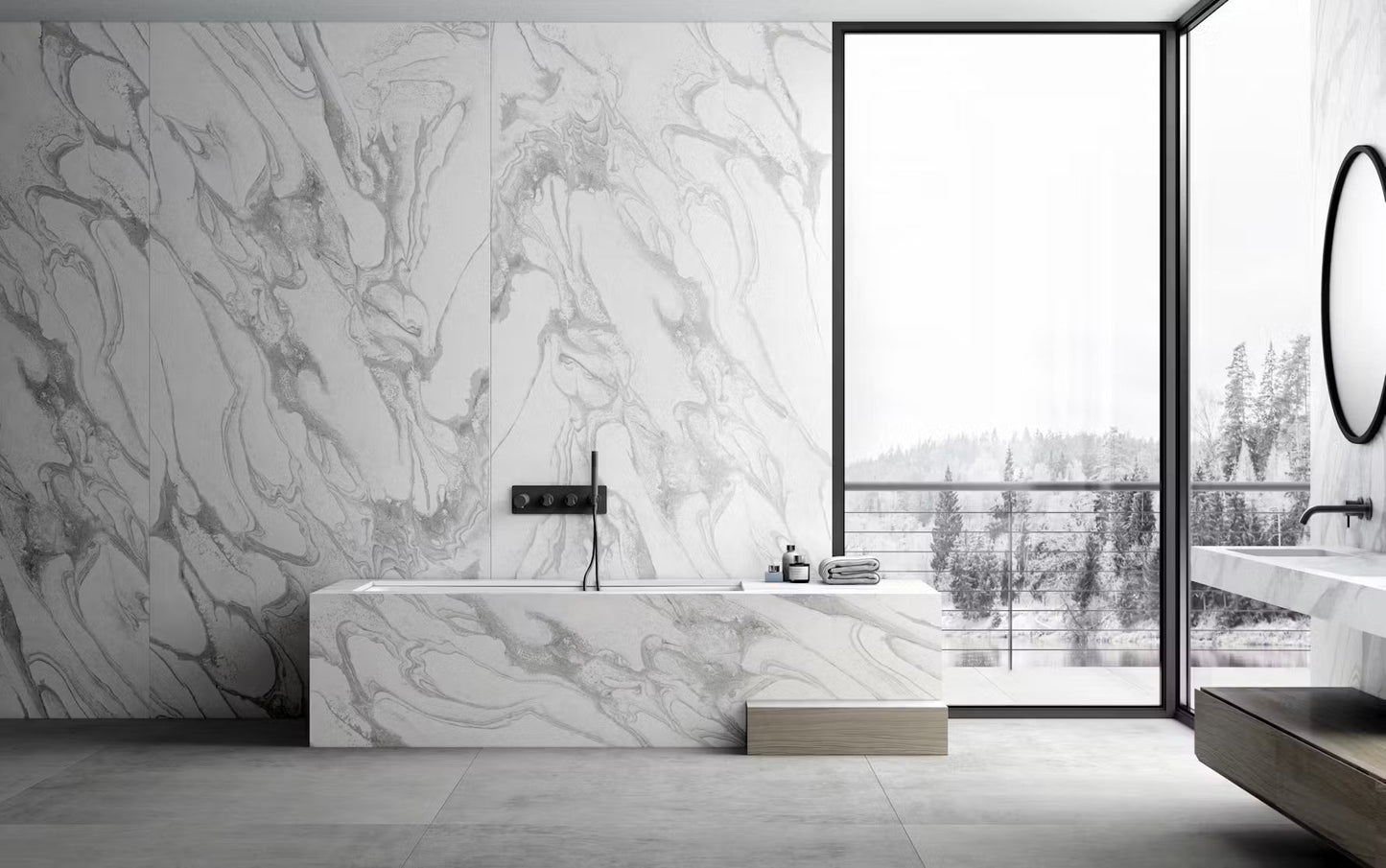 Cosentino Dekton Liquid Collection Liquid Sky Matte 126" x 56" Dekton Slab