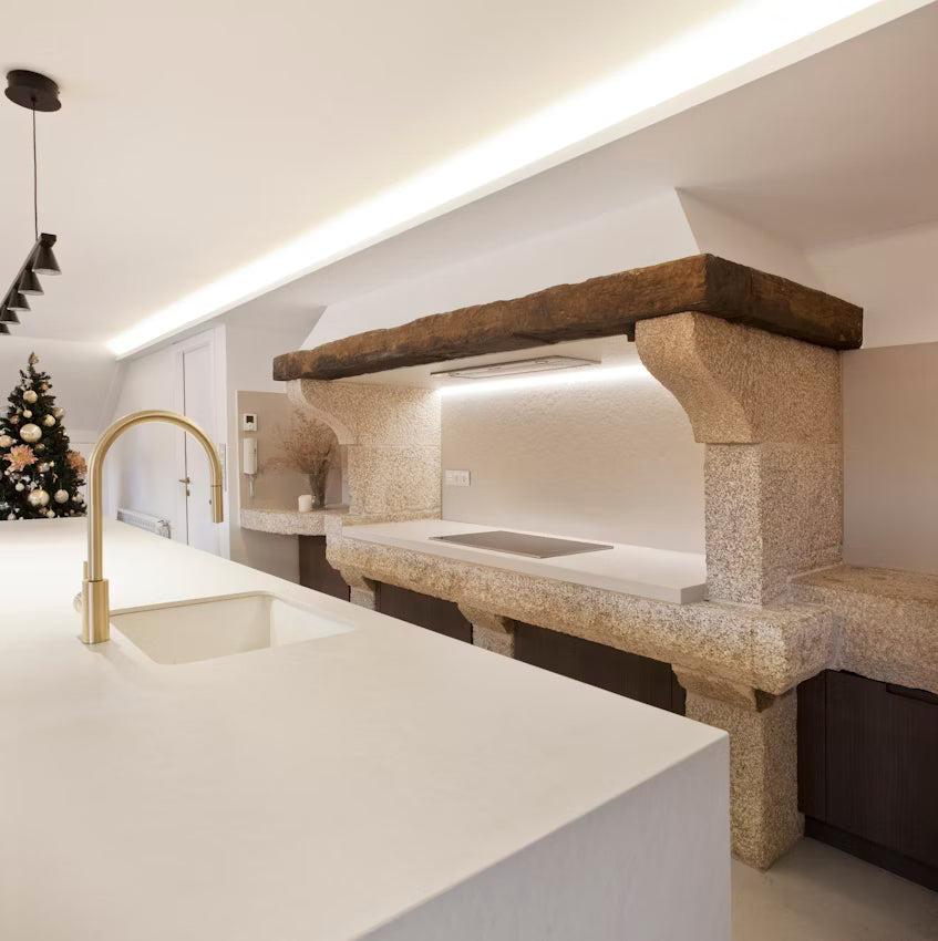 Cosentino Dekton Natural Collection Edora Matte 126" x 56" Dekton Slab