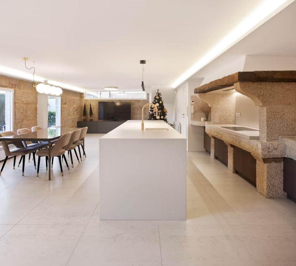 Cosentino Dekton Natural Collection Edora Matte 126" x 56" Dekton Slab