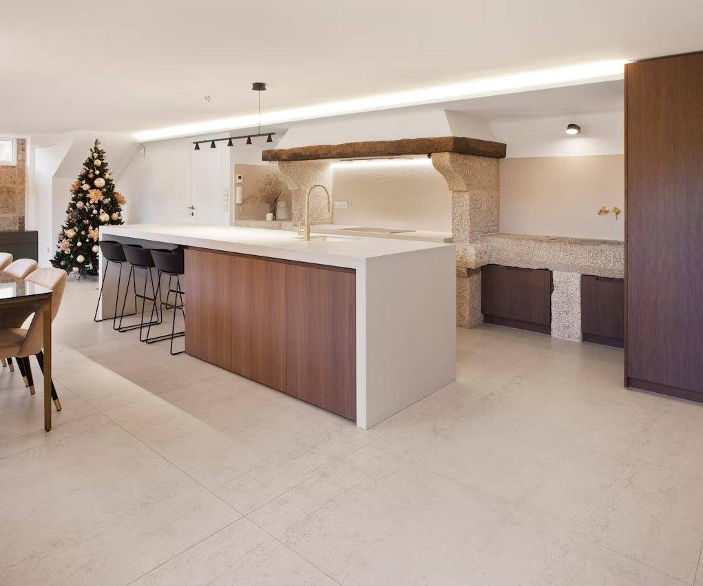 Cosentino Dekton Natural Collection Edora Matte 126" x 56" Dekton Slab