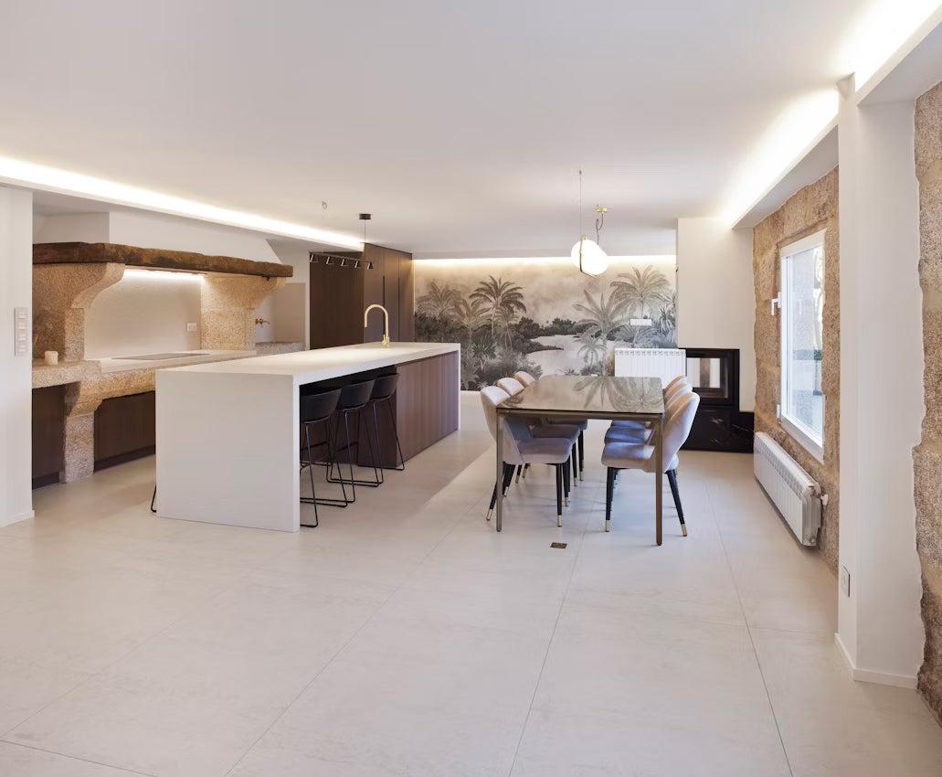Cosentino Dekton Natural Collection Edora Matte 126" x 56" Dekton Slab