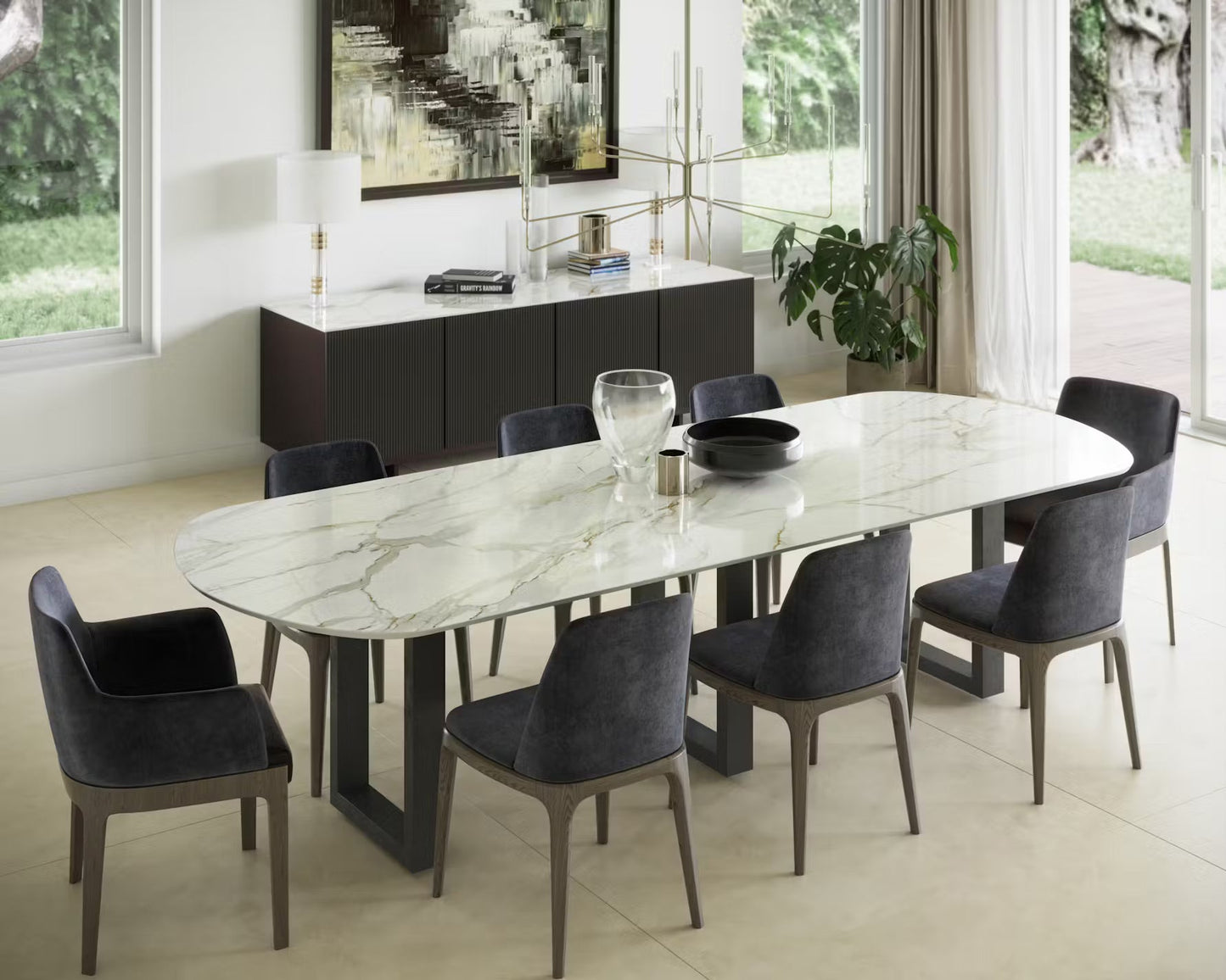 Cosentino Dekton Onirika Collection Lucid Polished 126" x 56" Dekton Slab