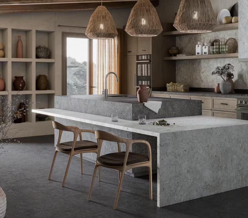Cosentino Dekton Pietra Kode Collection Sabbia Matte 126" x 56" Dekton Slab