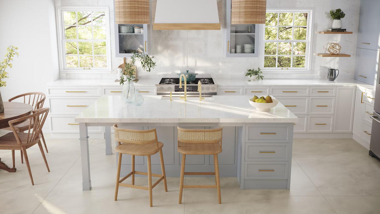 Cosentino Dekton Silverkoast Collection Malibu Polished 126" x 56" Dekton Slab