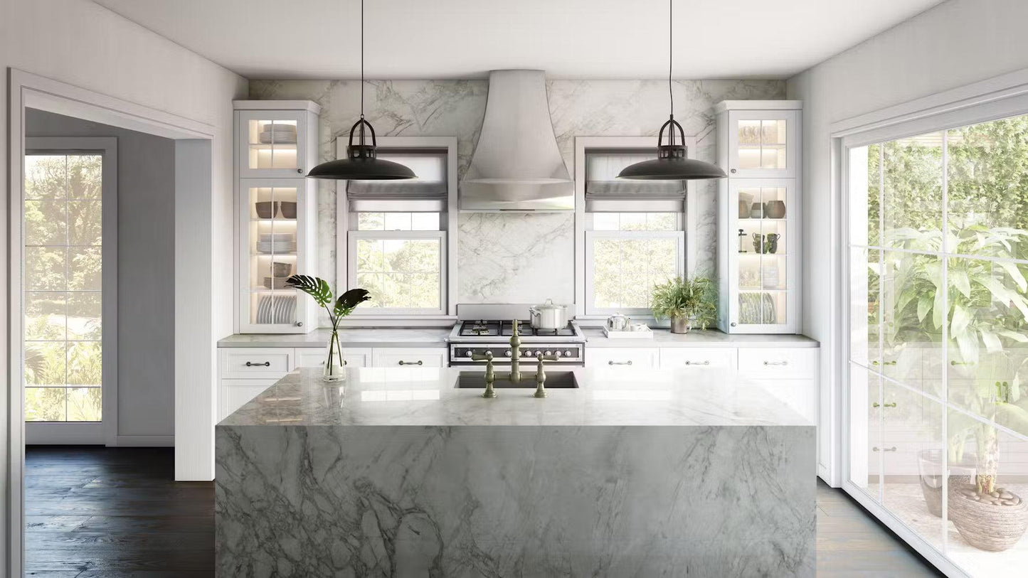 Cosentino Dekton Stonika Collection Bergen Polished 126" x 56" Dekton Slab