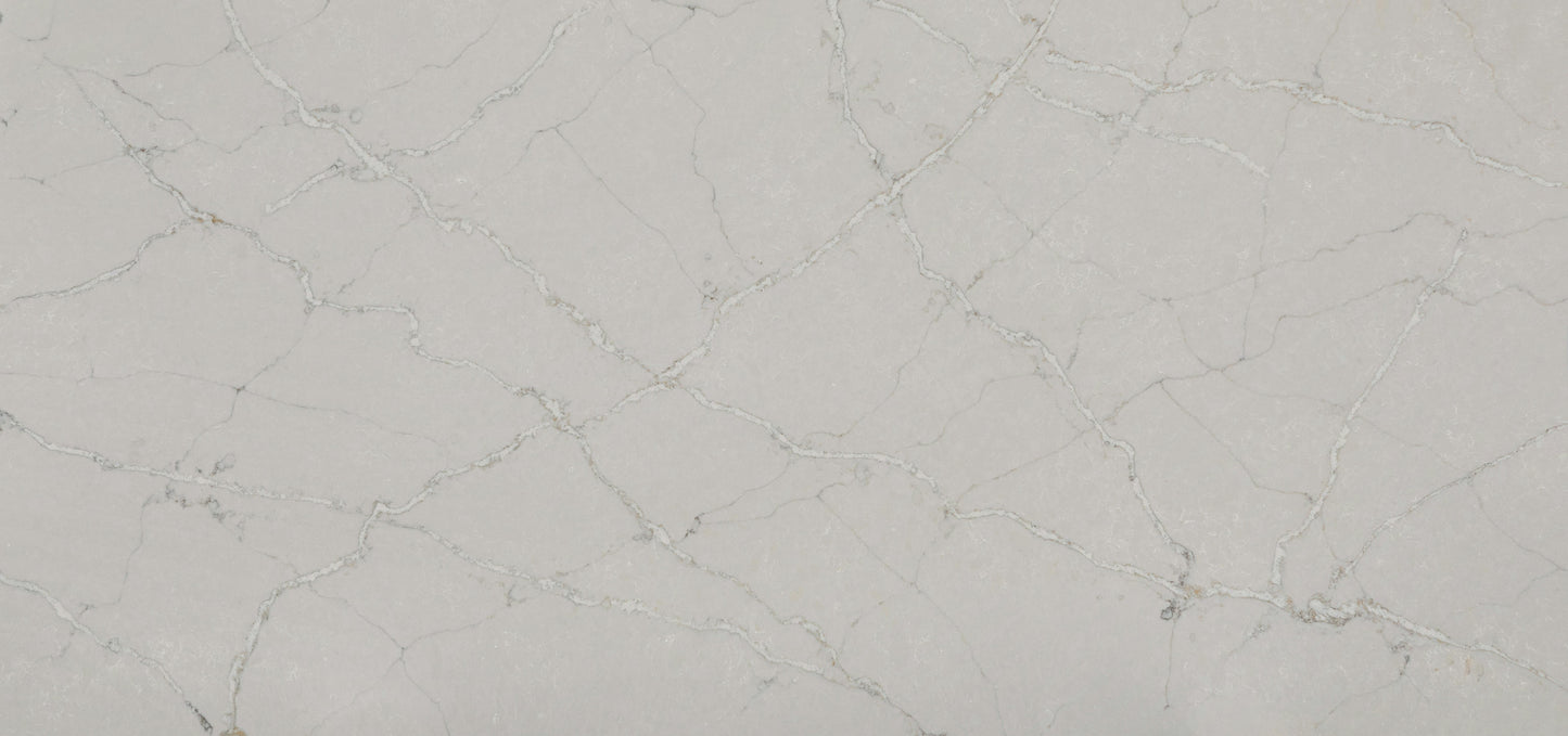 Cosentino Silestone Le Chic Collection Victorian Silver Polished 128" x 63" Quartz Slab