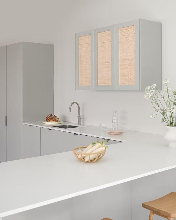 Cosentino Silestone River Collection Yukon Blanco Polished 120" x 55" Quartz Slab