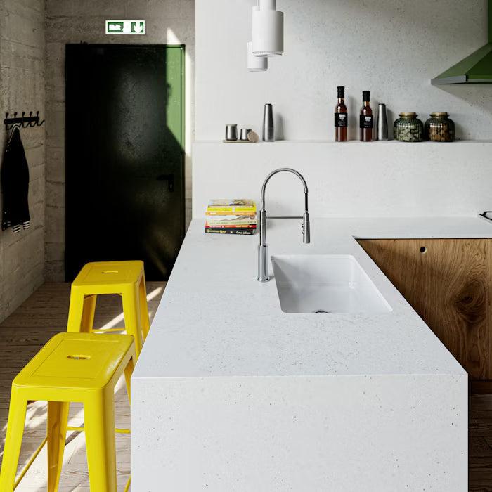 Cosentino Silestone Urban Crash Collection Lime Delight Suede Finish 128" x 63" Quartz Slab