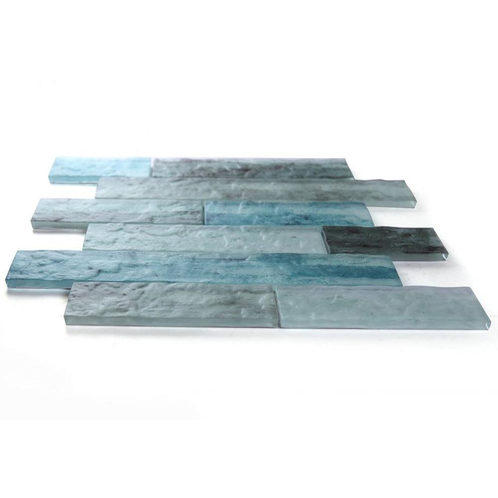 Elysium Tiles Art Ocean Casale 11.75" x 11.75" Glass Mosaic Tile