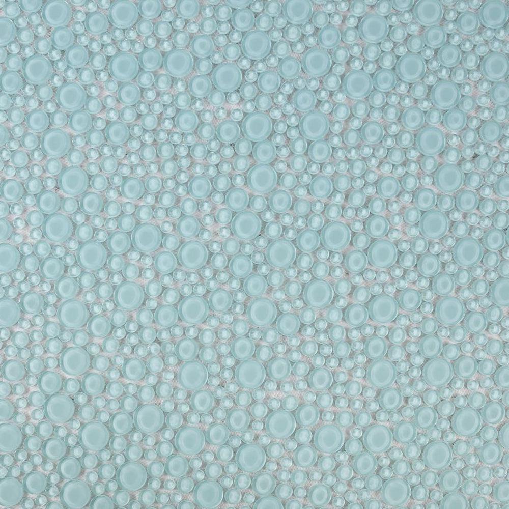 Elysium Tiles Lady Mint 10.75" x 10.75" Glass Mosaic Tile