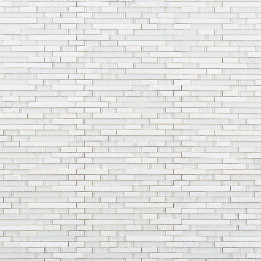 Elysium Tiles Linear Victory 11.75" x 12" Mosaic Tile