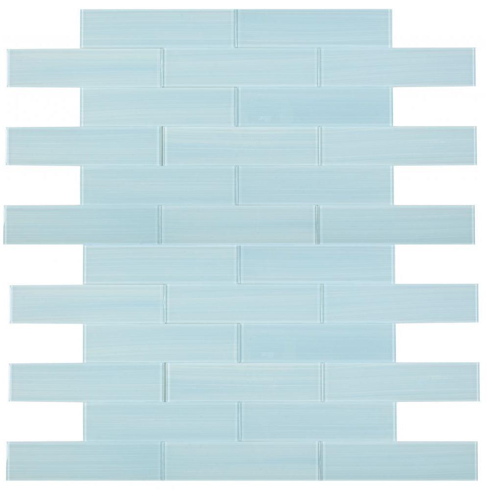 Elysium Tiles Lucy Blue Painting 4" x 16" Subway Tile