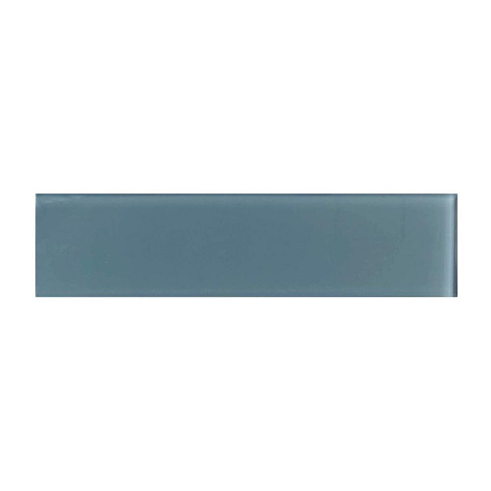 Elysium Tiles Lucy Casale Blue 4" x 16" Subway Tile
