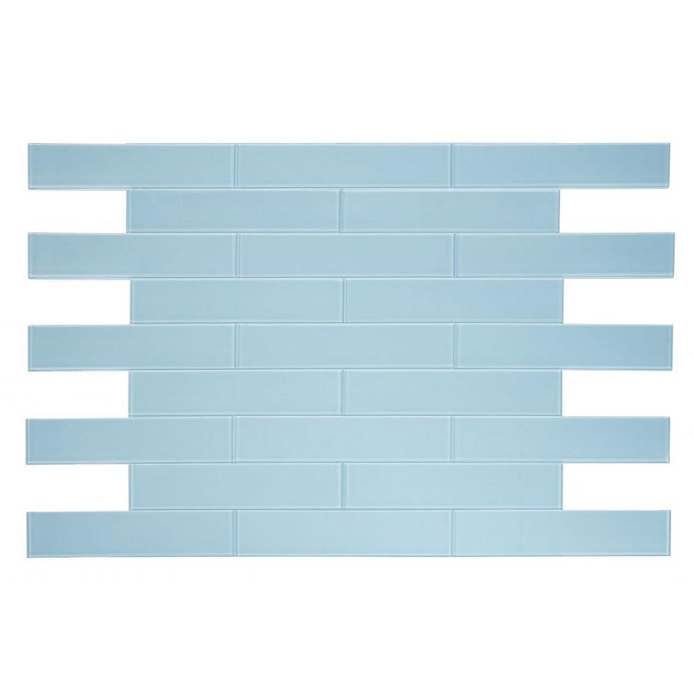 Elysium Tiles Lucy Teal 4" x 16" Subway Tile