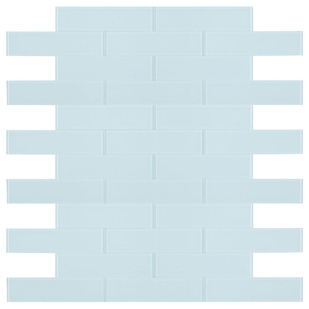 Elysium Tiles Lucy Turquoise Glossy 4" x 16" Subway Tile