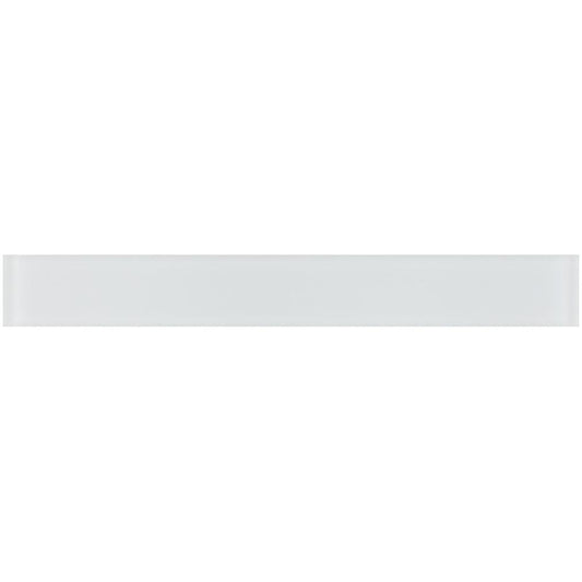 Elysium Tiles MIA White Frosted 2" x 16" Subway Tile