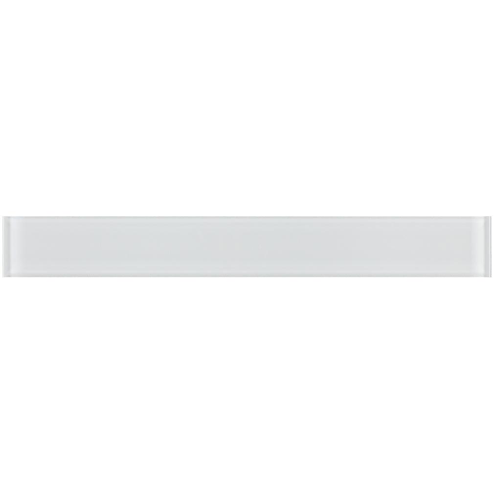 Elysium Tiles MIA White Glossy 2" x 16" Subway Tile