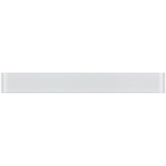 Elysium Tiles MIA White Glossy 2" x 16" Subway Tile