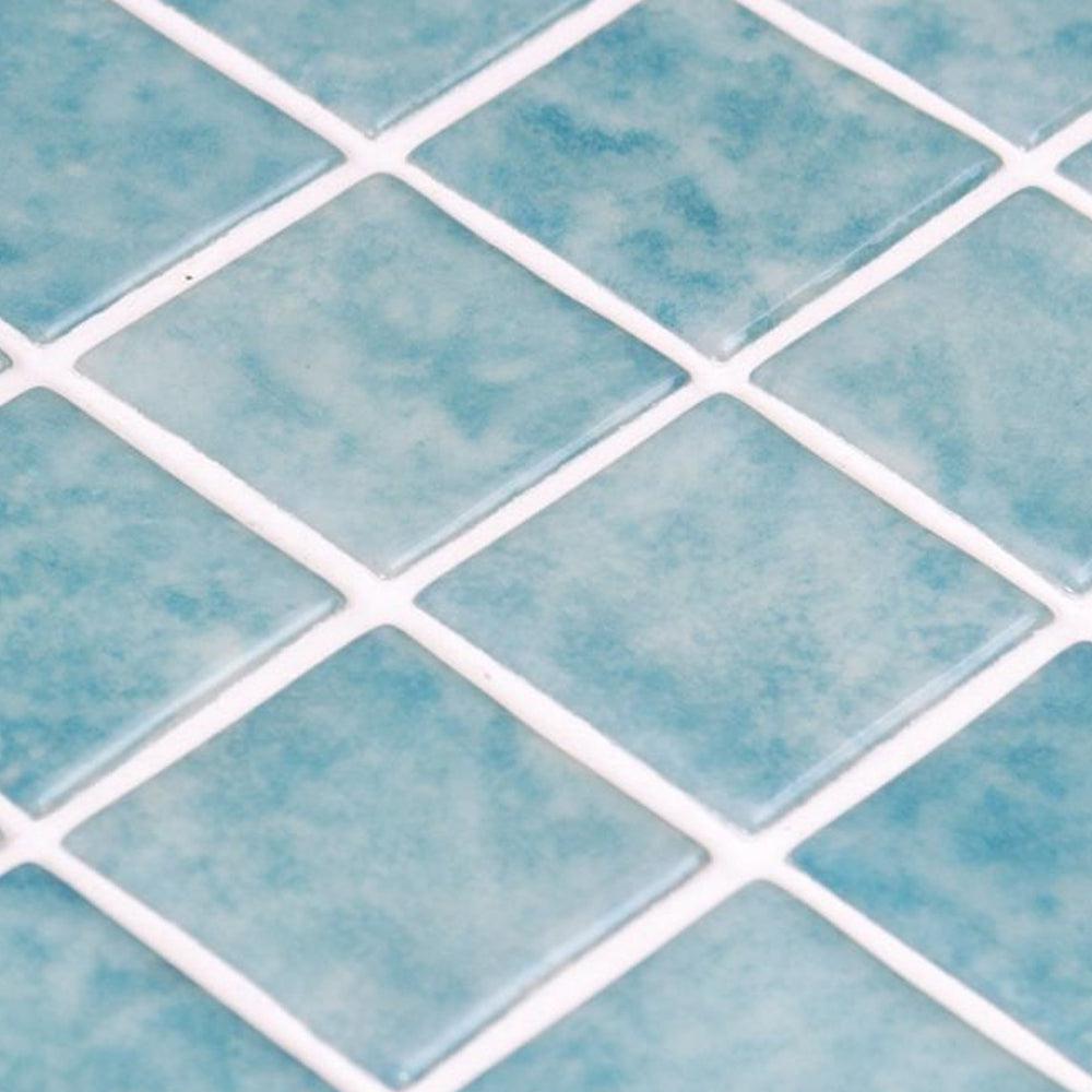 Elysium Tiles Vanguard Penta Ios Blue 12.25" x 12.25" Mosaic Tile