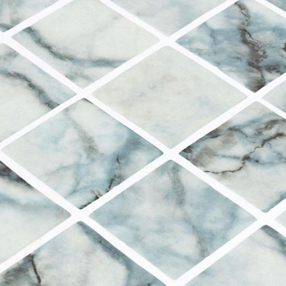 Elysium Tiles Vanguard Penta Penta Azul 12.25" x 12.25" Mosaic Tile