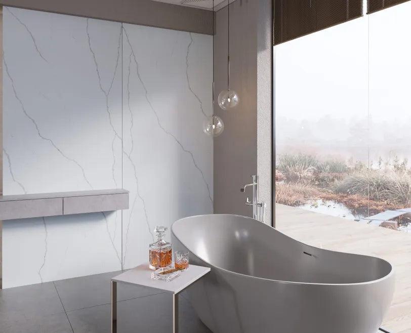 Pental Quartz Alessandria Polished Quartz Slab