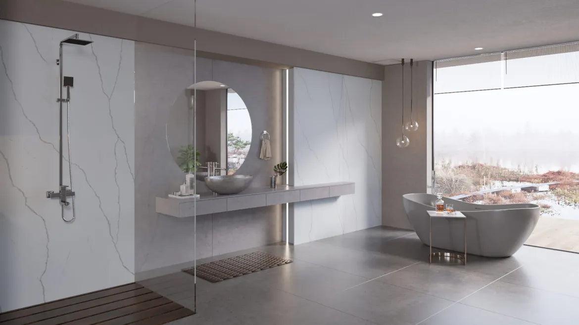 Pental Quartz Alessandria Polished Quartz Slab