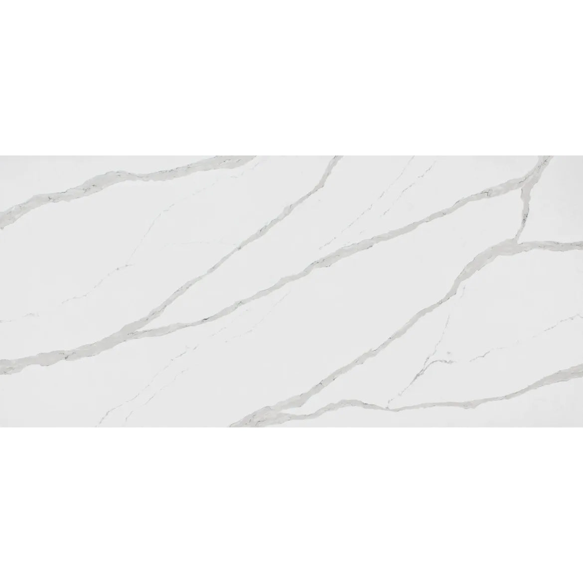 Pental Quartz Arabescato Polished Quartz Slab