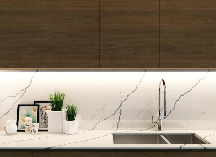 Pental Quartz Arezzo Boomatched Polished/Honed Quartz Slab