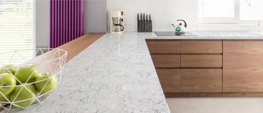 Pental Quartz Argento Polished Quartz Slab