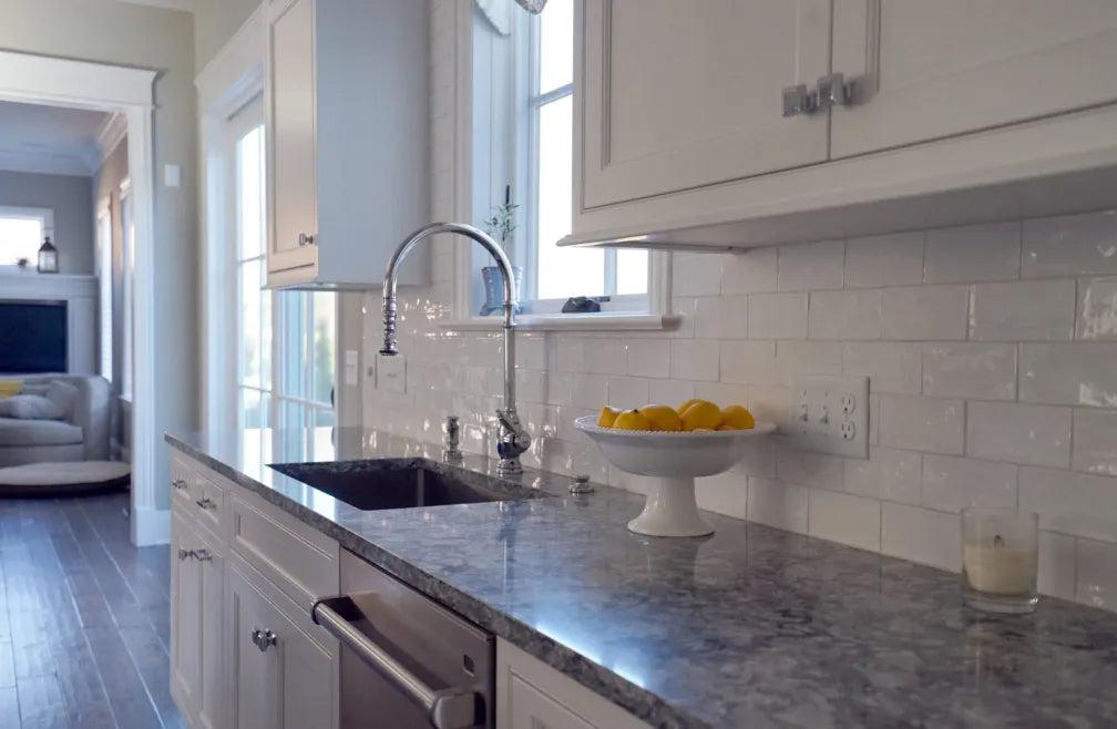 Pental Quartz Azul Aran Polished Quartz Slab
