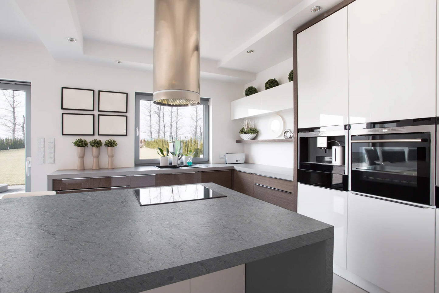 Pental Quartz Blue Savoie Polished/Honed Quartz Slab