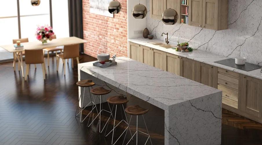 Pental Quartz Sable Polished Quartz Slab