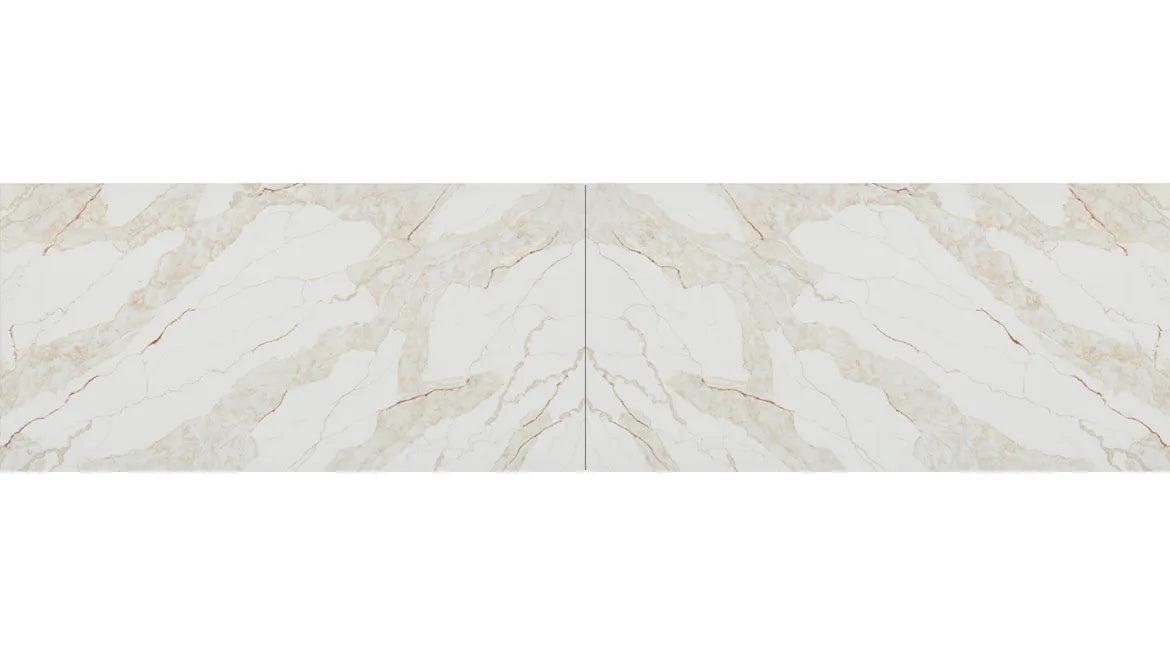 Pental Quartz Sono Soleil Bookmatched Polished Quartz Slab