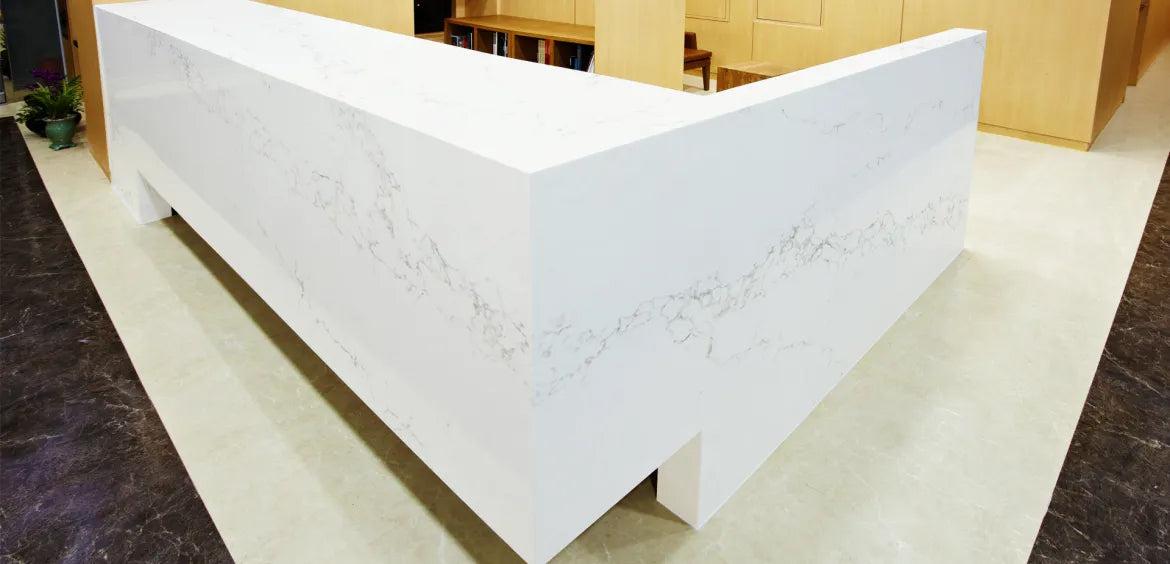 Pental Quartz Statuario Polished/Honed Quartz Slab