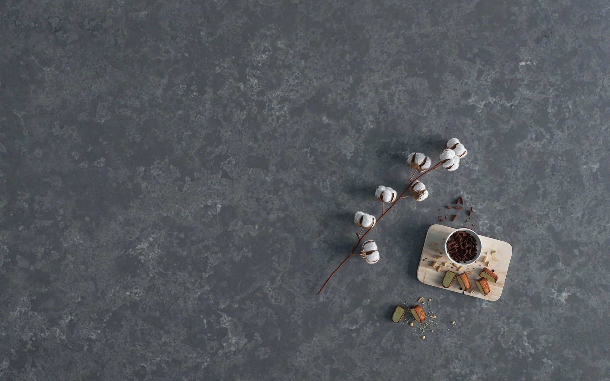 Pental Quartz Tartufo Honed Quartz Slab