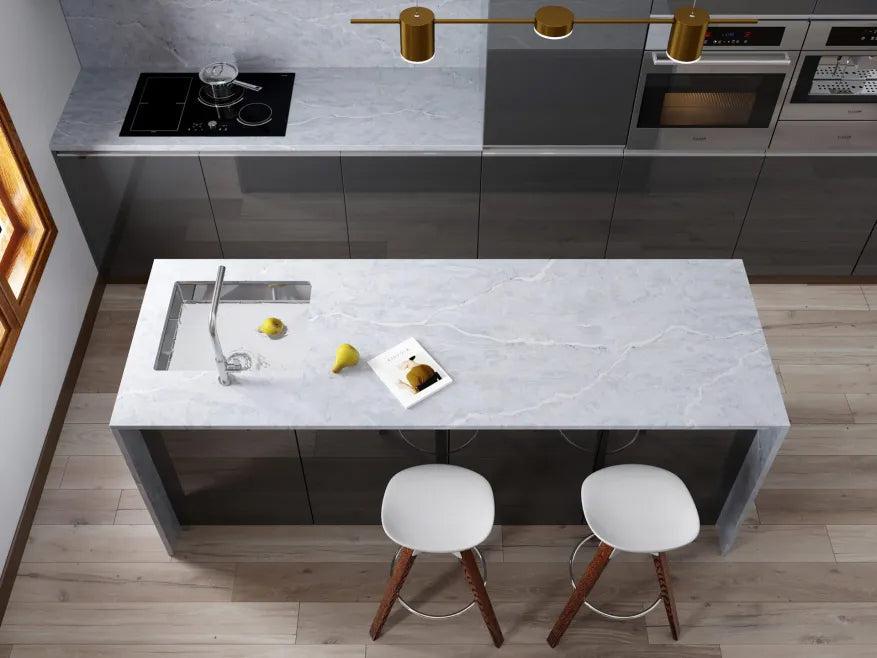 Pental Quartz Vezzano Polished Quartz Slab
