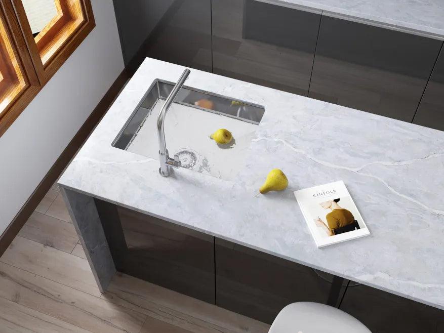 Pental Quartz Vezzano Polished Quartz Slab