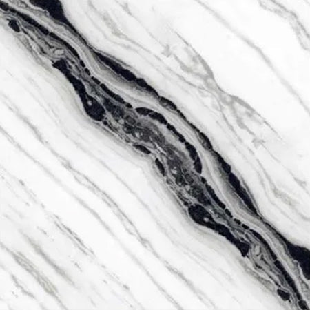 Raphael Stone Panda Bookmatched Matte/Polished Porcelain Tile