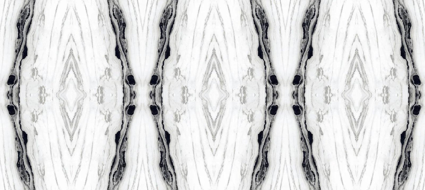 Raphael Stone Panda Bookmatched Matte/Polished Porcelain Tile
