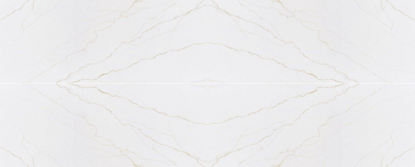 Raphael Stone Venatino Gold Polished 126" x 63" Quartz Slab