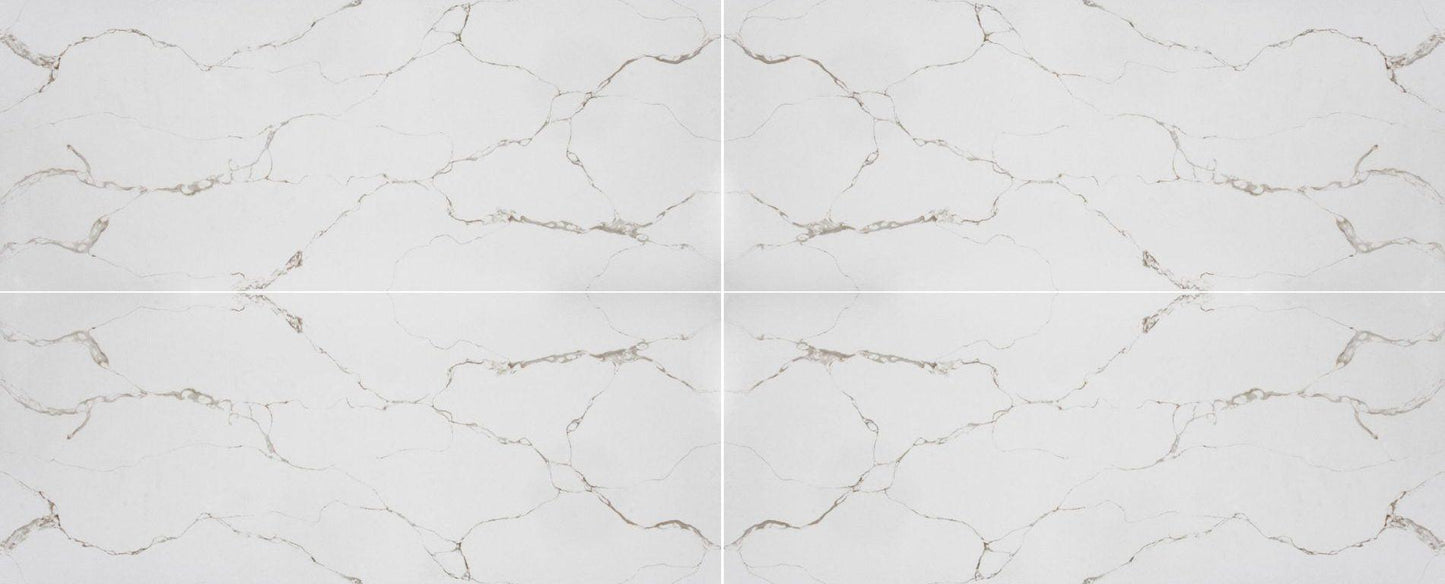 Raphael Stone Venetian Bronze Bookmatched Polished 126" x 63" Quartz Slab