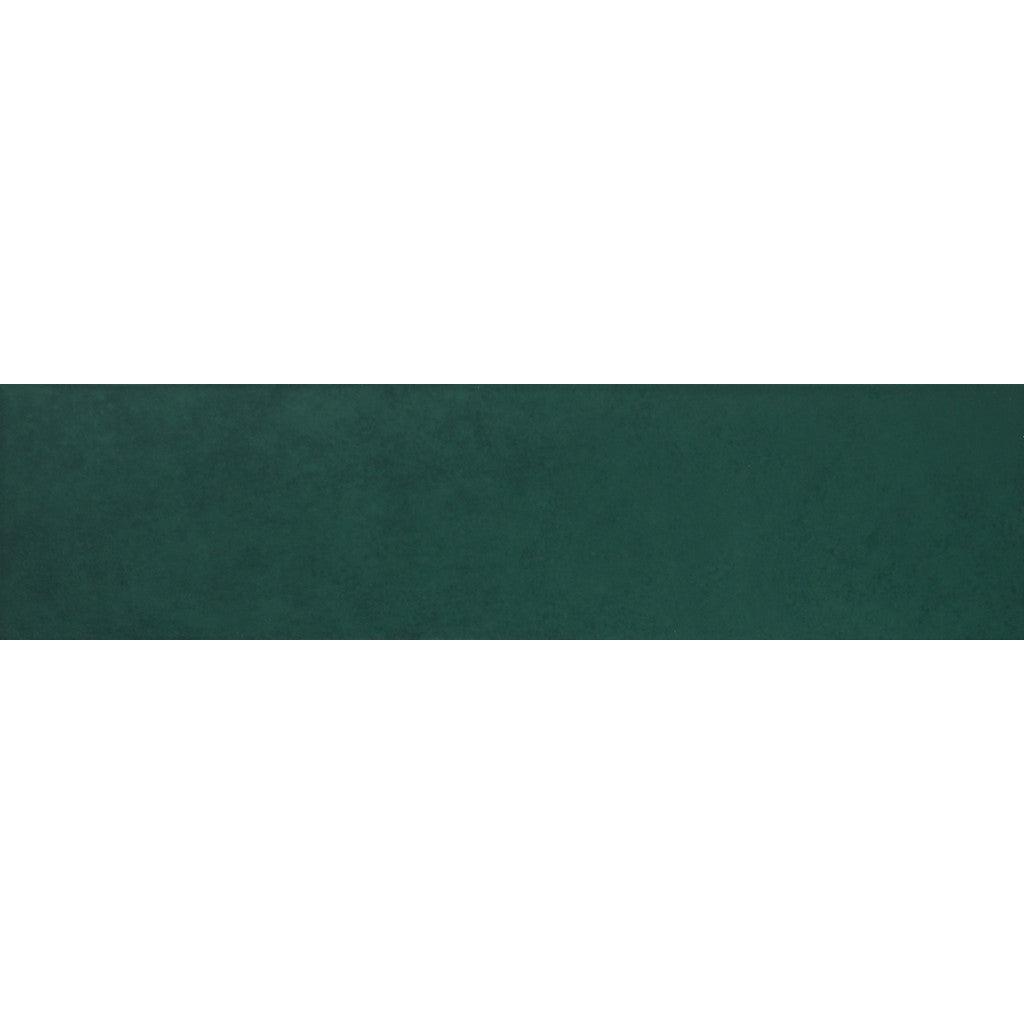 Siena Decor Aroma Collection Dark Verde 3" x 10" Porcelain Subway Tile