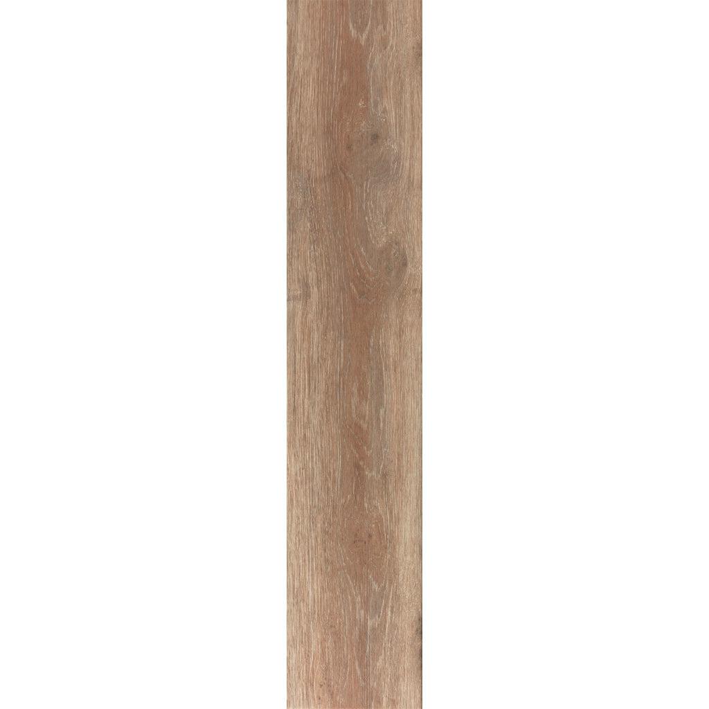 Siena Decor Borneo Collection Nogal 9" x 48" Matte Finish Wood Look Porcelain Tile