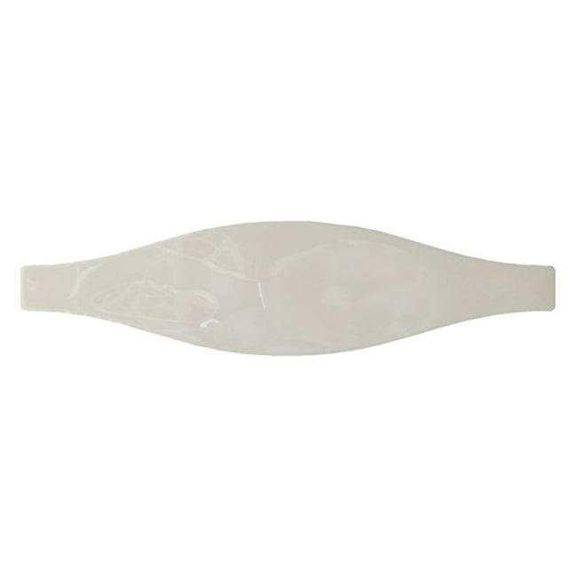 Siena Decor Monochrome Wave Collection Grey 3" x 12" Polished Porcelain Decorative Subway Tile