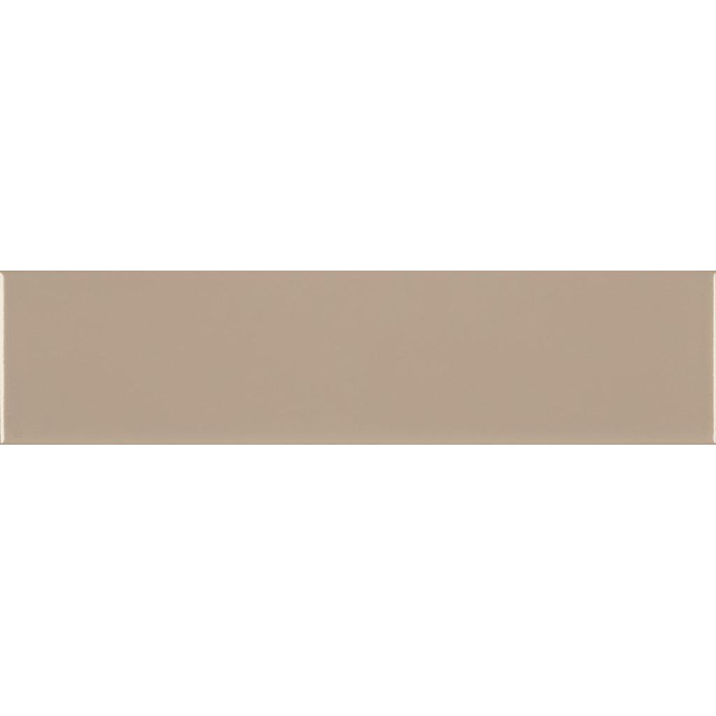 Siena Decor Paddington Collection Putty 4" x 16" Polished/Matte Porcelain Subway Tile