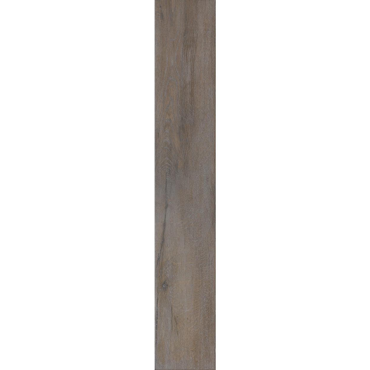 Siena Decor Sabina Collection Marron 6" x 36" Matte Finish Wood Look Porcelain Tile