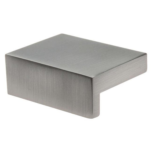 1 1/2" (38mm) Modern Rectangular Drawer Finger Pull Cabinet Knob