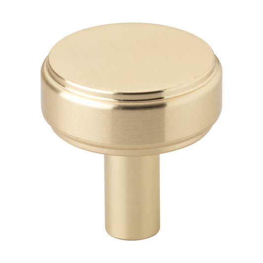 1 1/2" (38mm) Solid Smooth Round Cabinet Knob